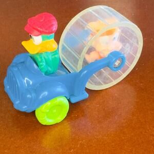 Vintage 1992 Warner‎ Bros. Baby Looney Tunes DAFFY DUCK & PORKY PIG Toy Car